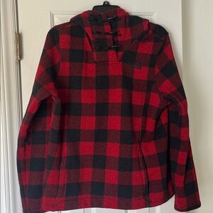 The North Face Plaid Pullover-Large